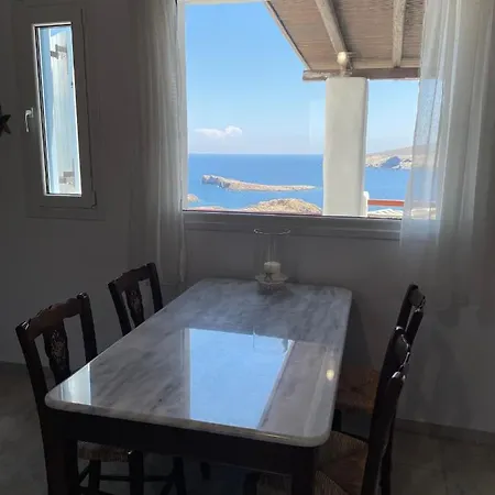 펜션 Cycladic Style Maisonette With Staggering Sea View Agios Sostis (Mykonos)